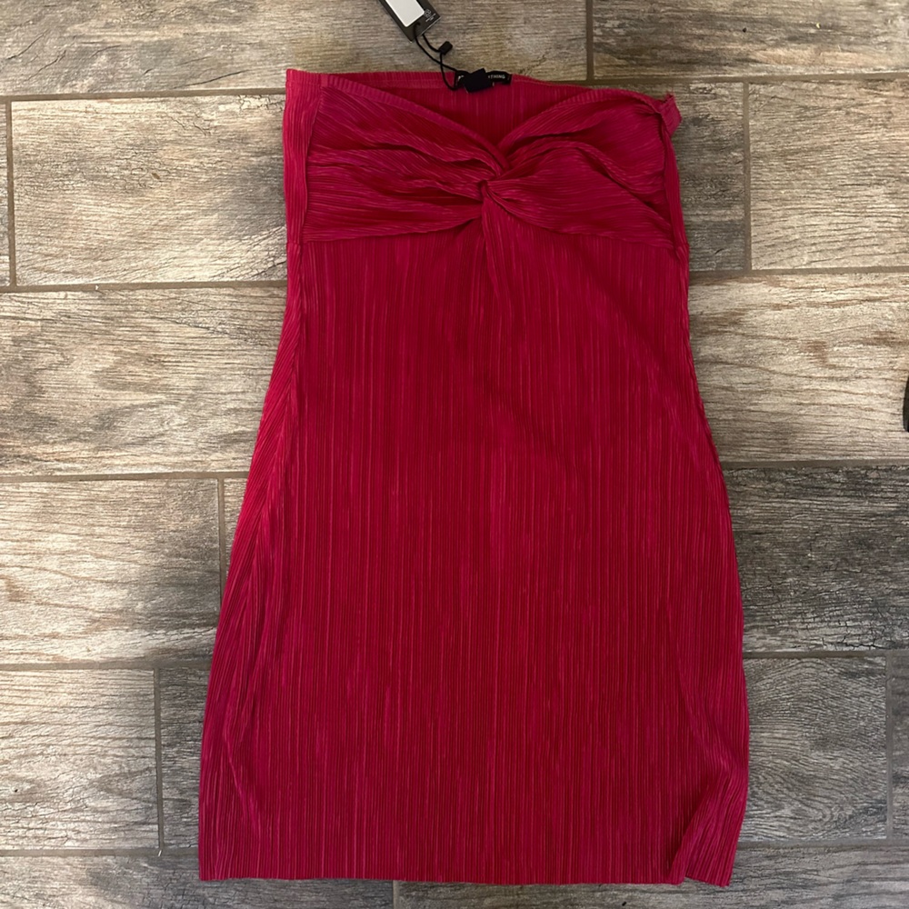 Pretty little thing strapless dress